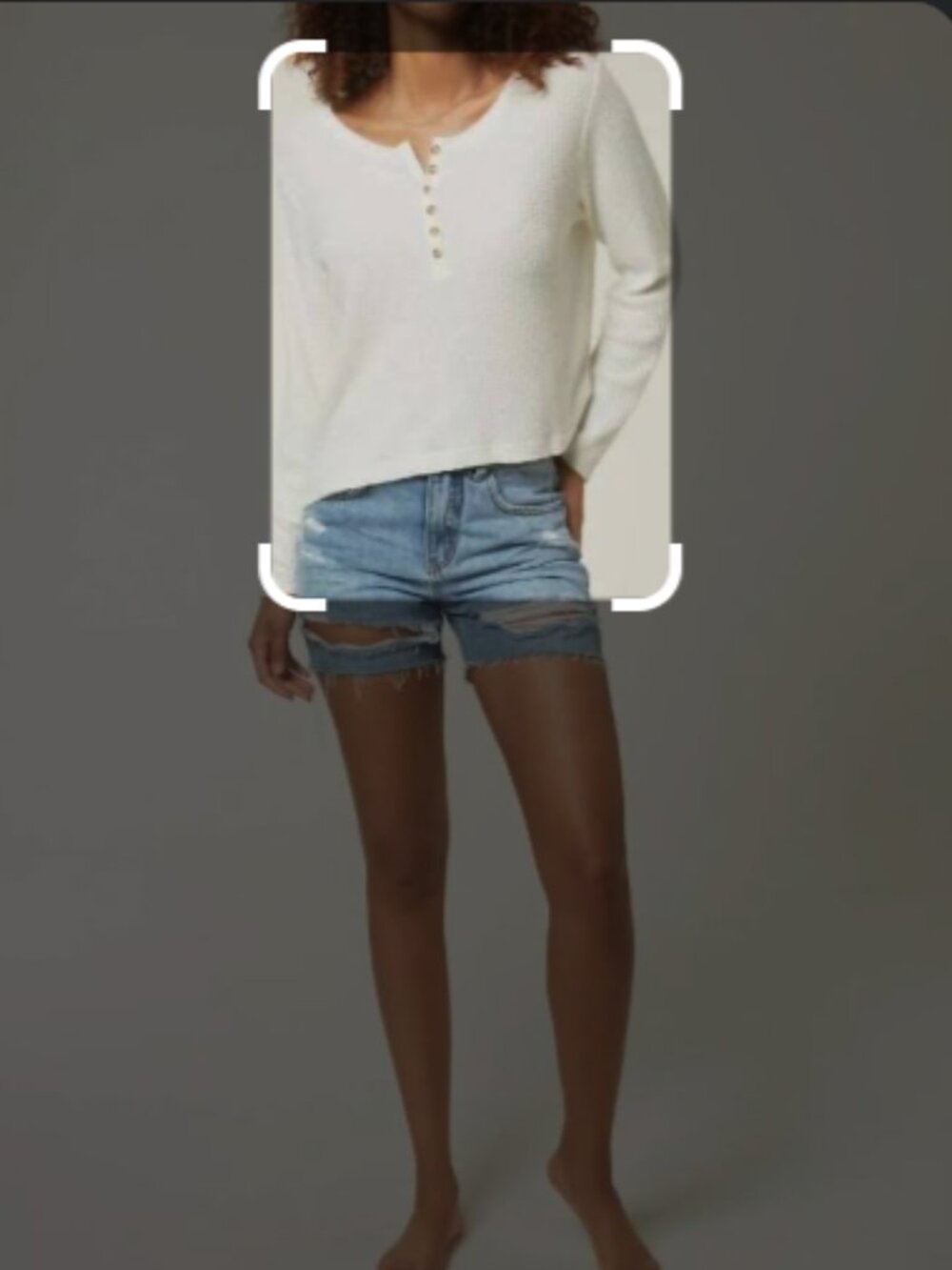 O'Neill "Coastal Henley" Waffle-Knit Top — Size XXL, NWT